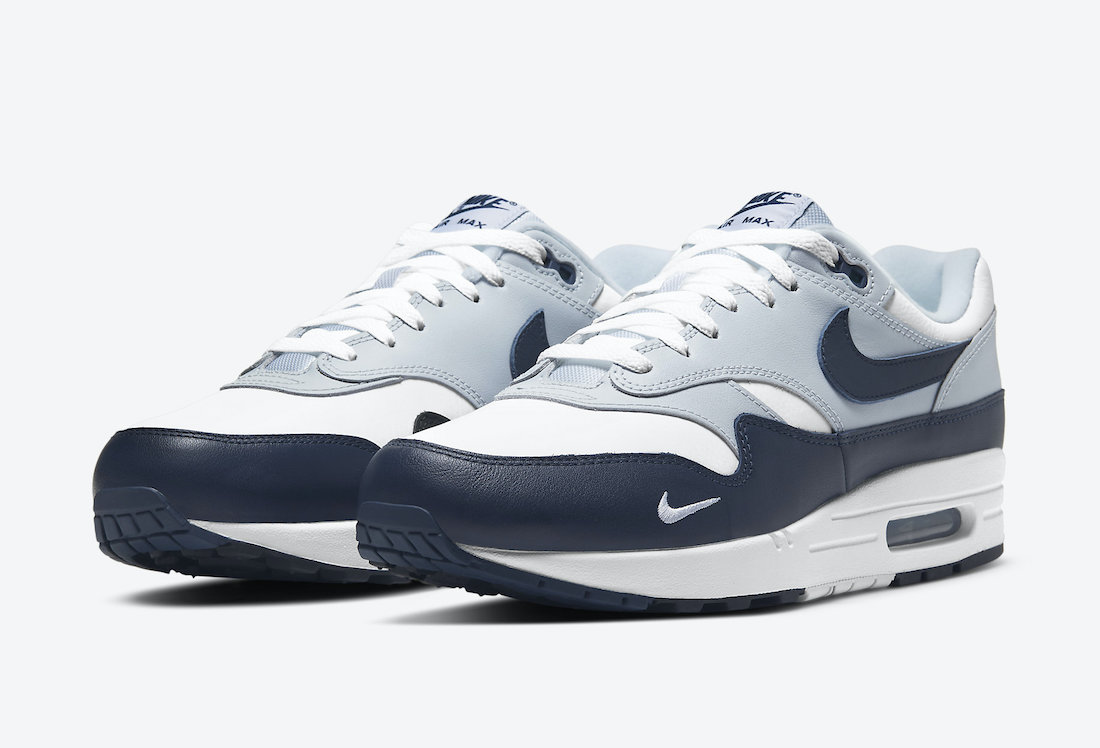 Nike Air Max 1 LV8 - White / Obsidian / Wolf Grey / Black – Kith