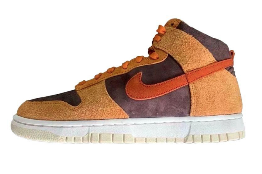 nike dunk high prm velvet brown dark russet dark curry sail dd1401 200 release date 1