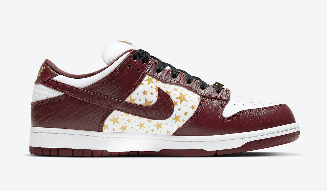 Nike SB Dunk Low OG Supreme Stars Barkroot Brown