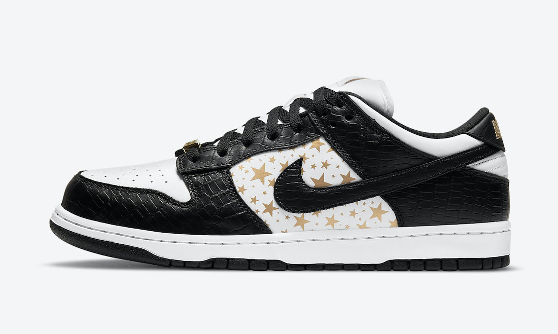 Supreme x Nike SB Dunk Low "Black Stars" - Where to Buy | Nice Kicks