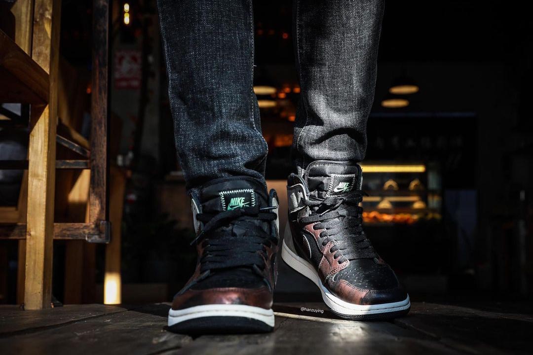 air jordan 1 high patina