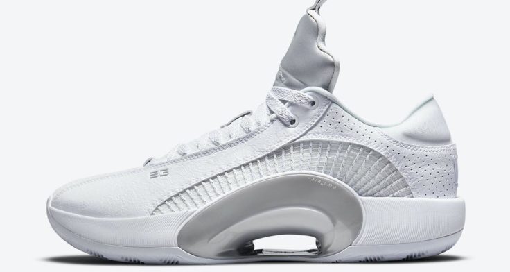 Air Jordan 35 Low "White Metallic" CW2459-100