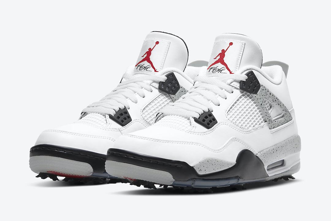 Air Jordan 4 Golf "White Cement" CU9981-100