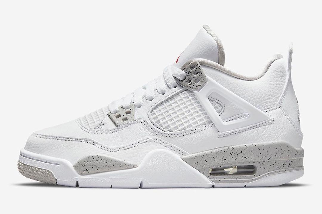 all white jordan 4