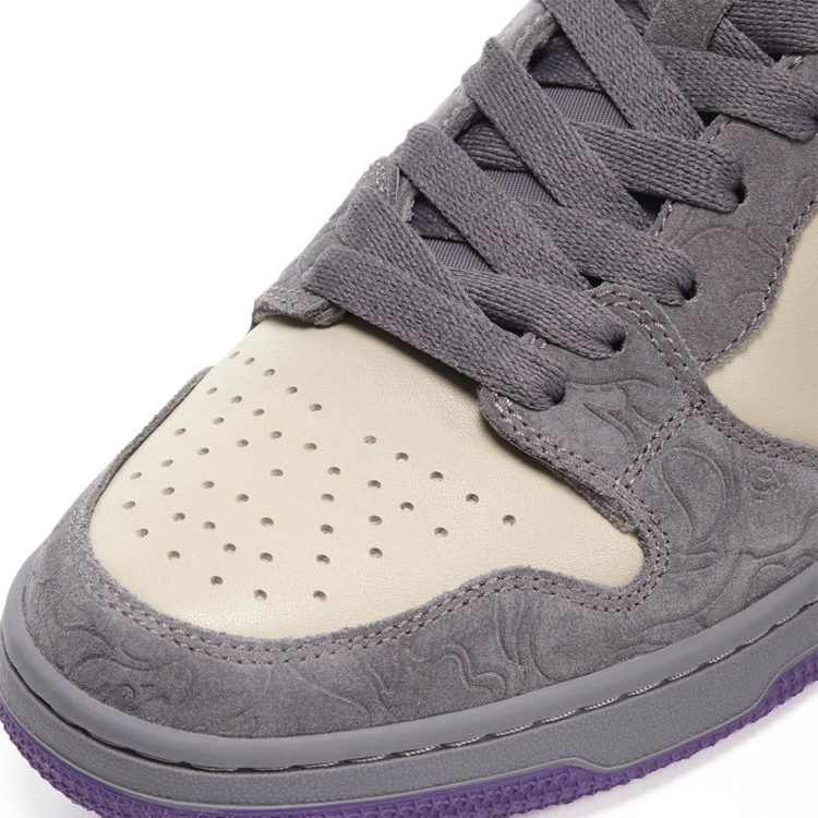 BAPE COURT STA - MIST GREY & ROYAL PURPLE