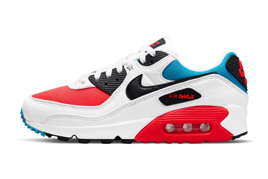 nike air max black red blue