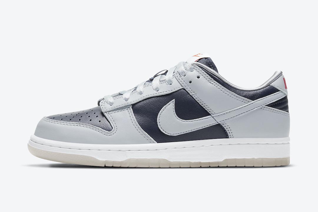 grey low dunks