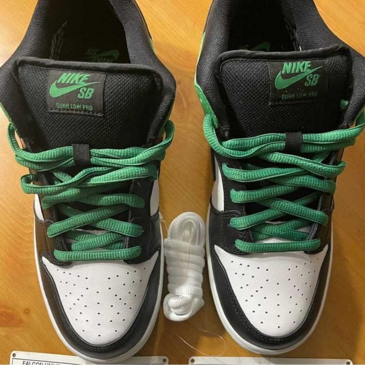 nike promo sample shoes for sale Low Pro "Celtics" J-Pack BQ6817-312