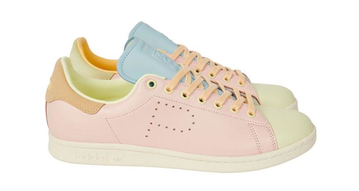 Palace x adidas Stan Smith Hase Yellow / Icey Pink / Ice Blue