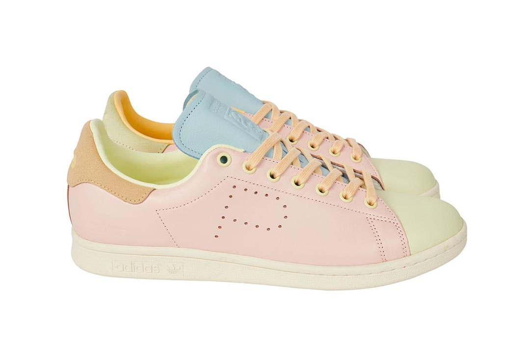 Palace x adidas Stan Smith Hase Yellow / Icey Pink / Ice Blue