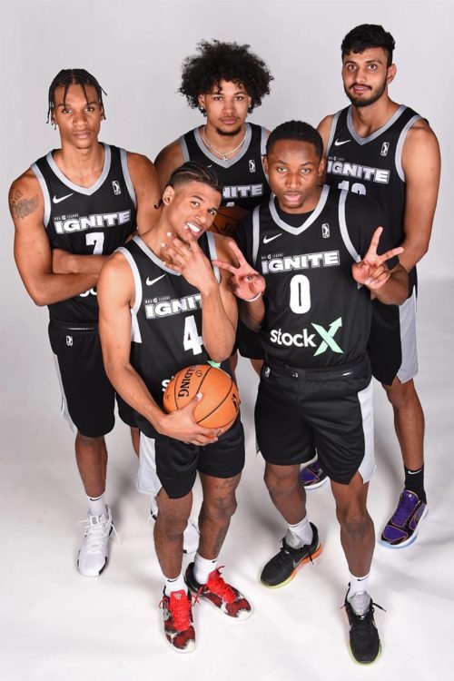 StockX x NBA G League Ignite Team Partnership