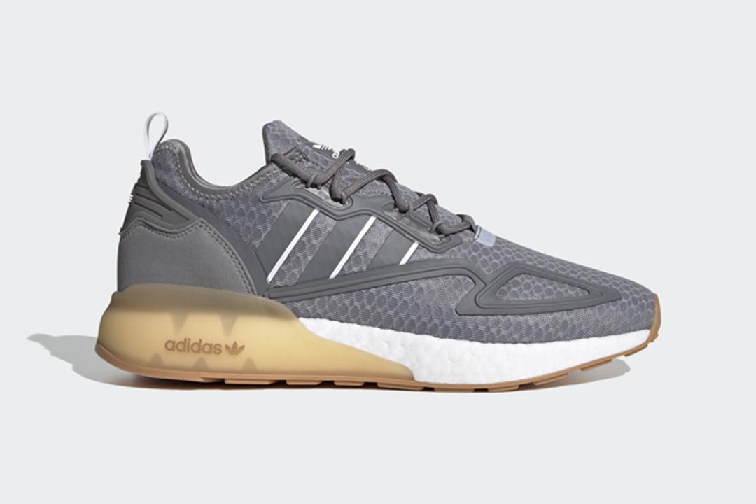 Opuesto Oír de Deportista adidas ZX 2K Boost "Grey Gum" Release Date | Nice Kicks