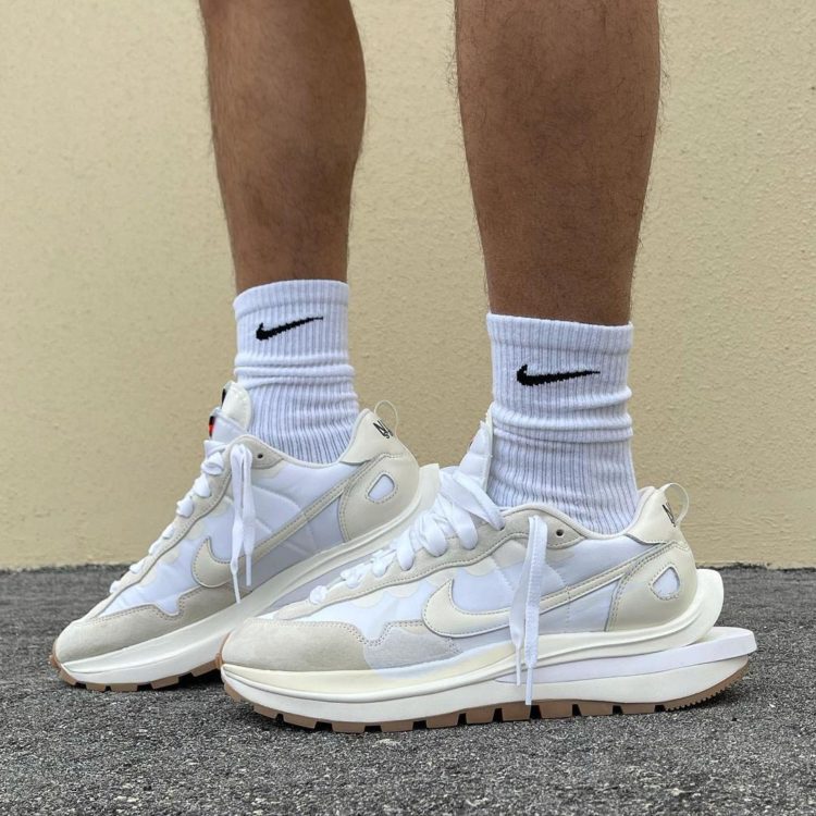 sacai x Nike VaporWaffle "White/Gum"