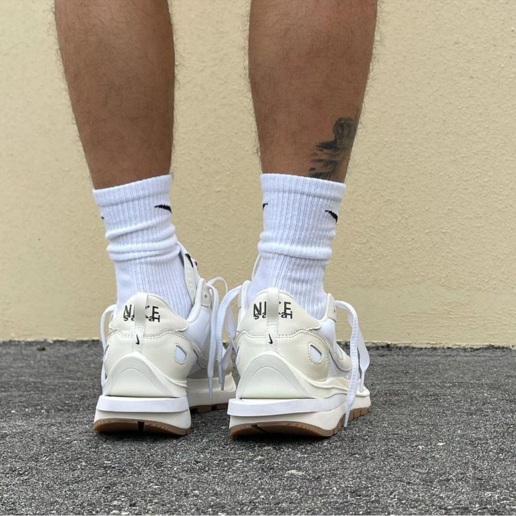 sacai x Nike VaporWaffle "White/Gum"