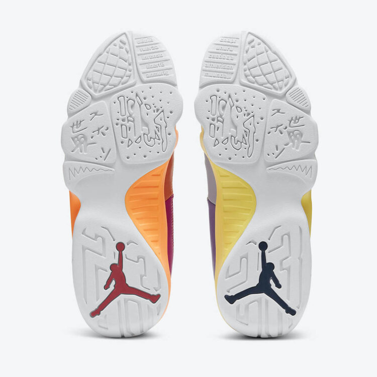 bottom of jordan 9