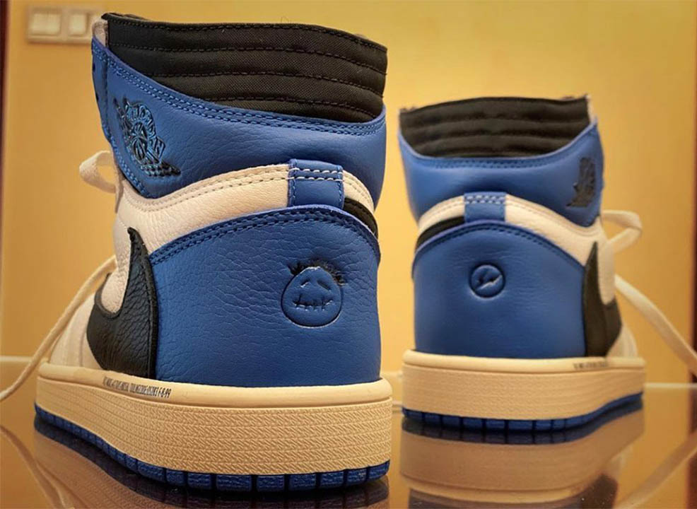 Jordan 1 Retro x Fragment Design x Travis Scott High Blue