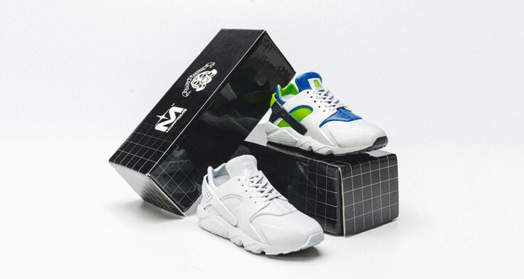 Morprime Industries x Footpatrol Nike Air Huarache Figurine