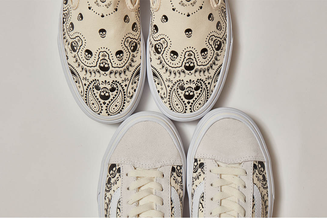 Vans "Bandana" Classic Slip-On & Style 36