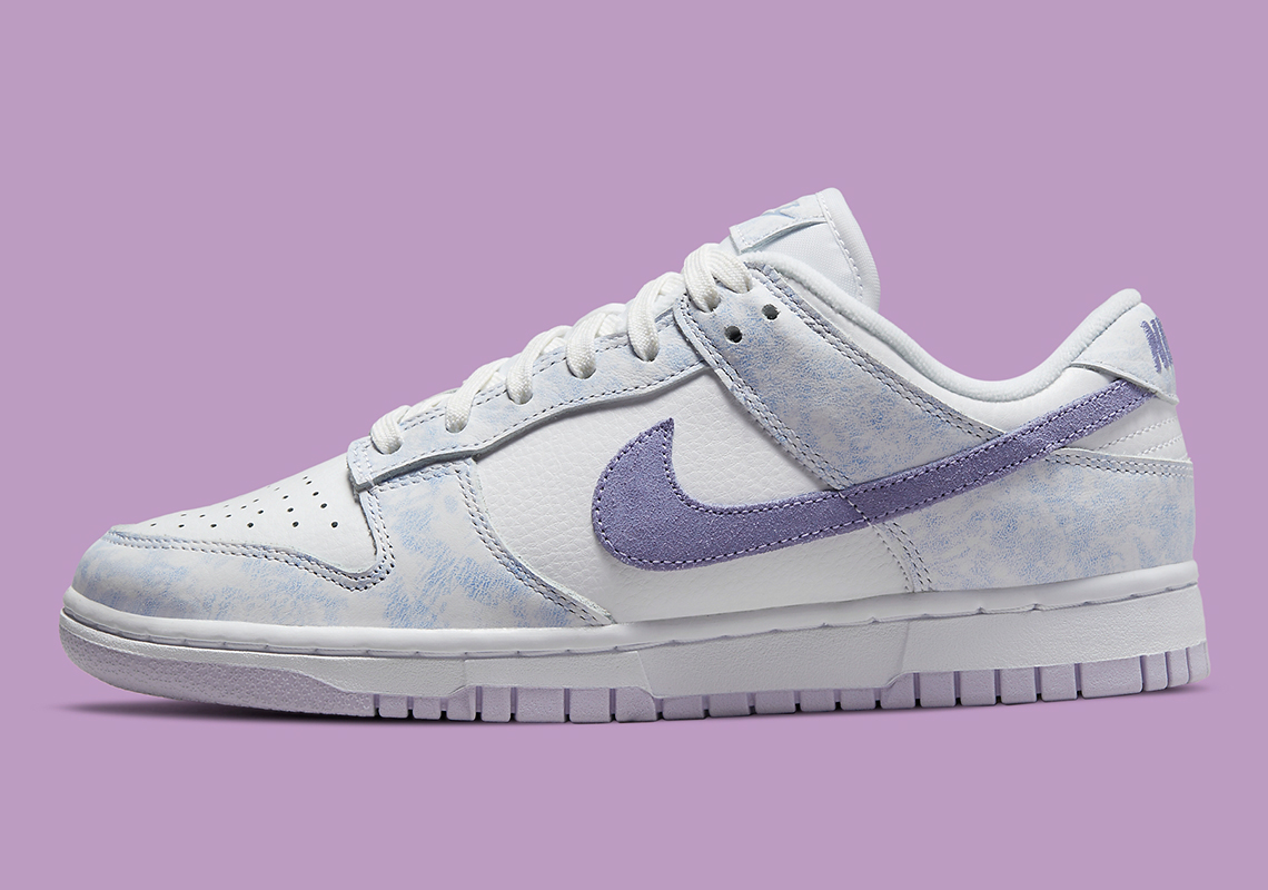 purple nike dunks low