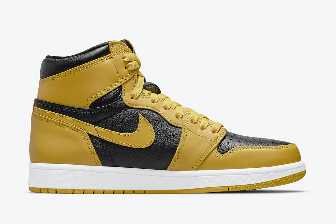jordan aj 1 black and yellow