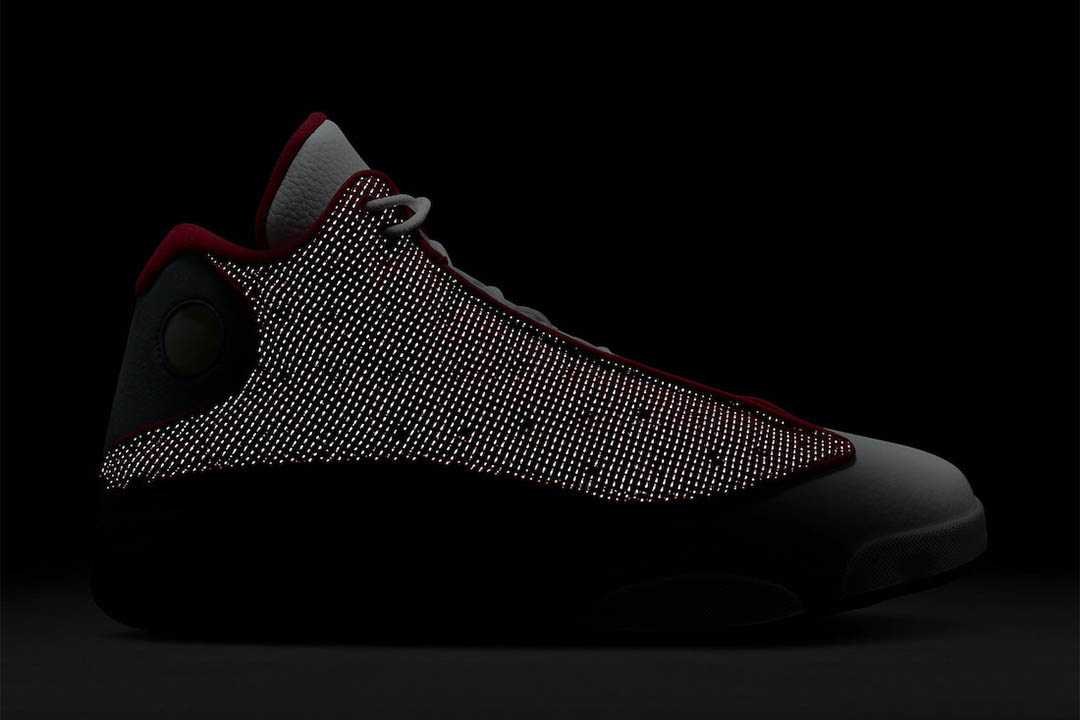 white red jordan 13