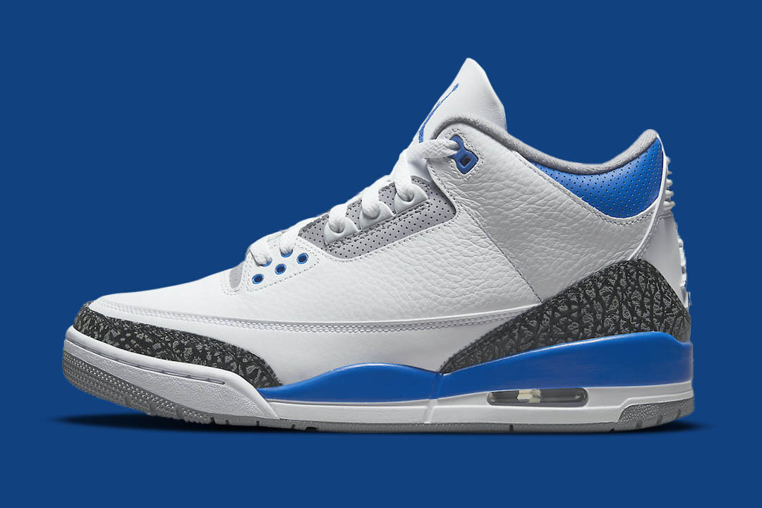 air jordan blue 3s