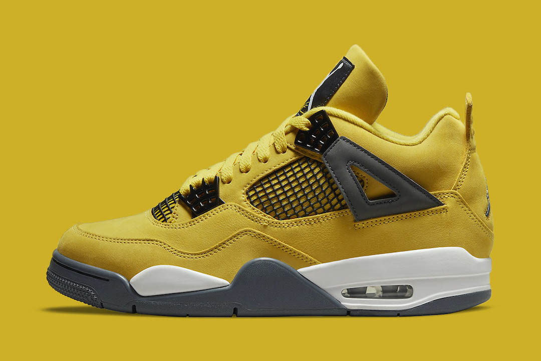 electric yellow jordan 4