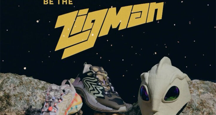 Brain Dead x Reebok Zig Kinetica II "Zigman vs. The Spacecraft"