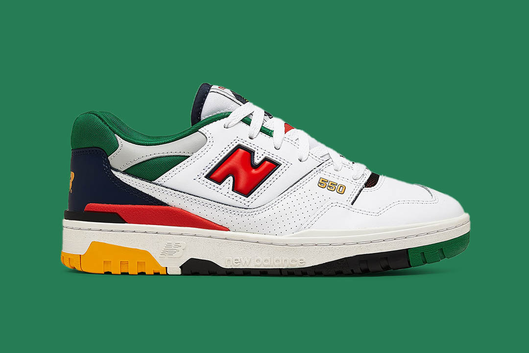 New Balance 550 'Oak Leaf Green Red' - BB550CL1