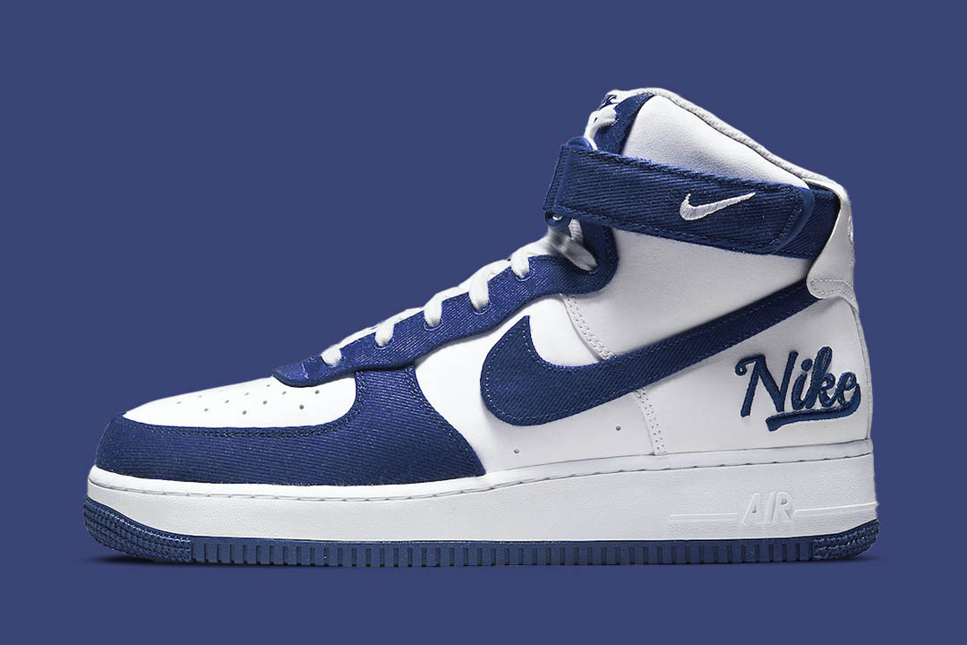 Nike Air Force 1 High EMB "Dodgers" DC8168-100