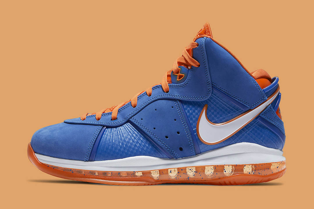 Nike Lebron 8 Retro HWC Hardwood Classic NY KNICKS CV1750-400 SZ 8.5