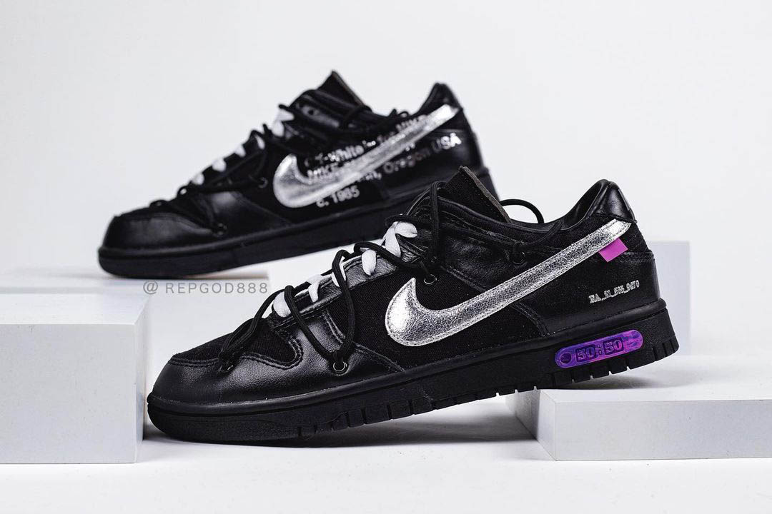 OFF-WHITE x Nike Dunk Low Black Release Information