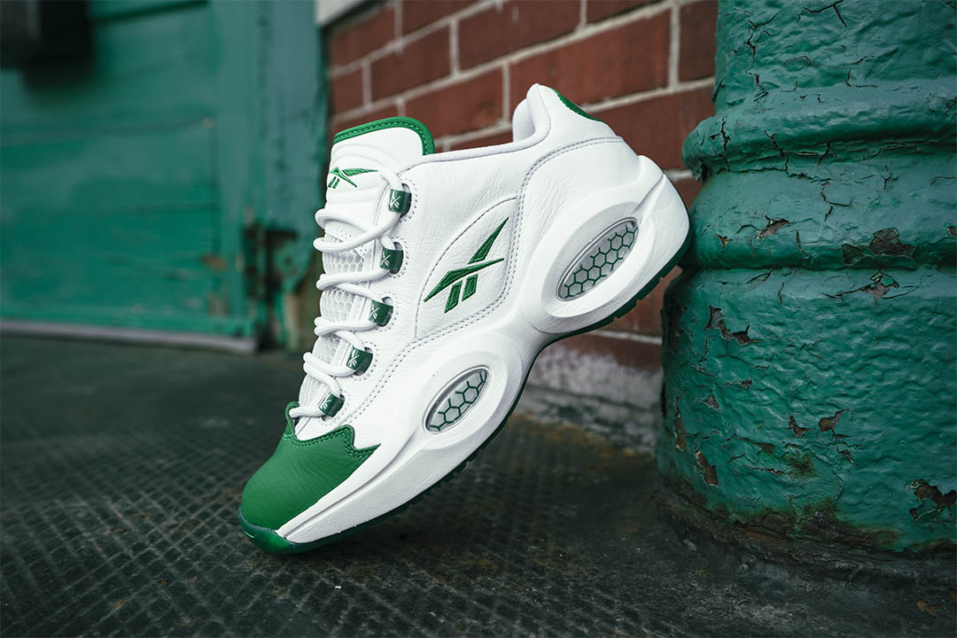 Reebok Question Low "Green Toe" GZ0367