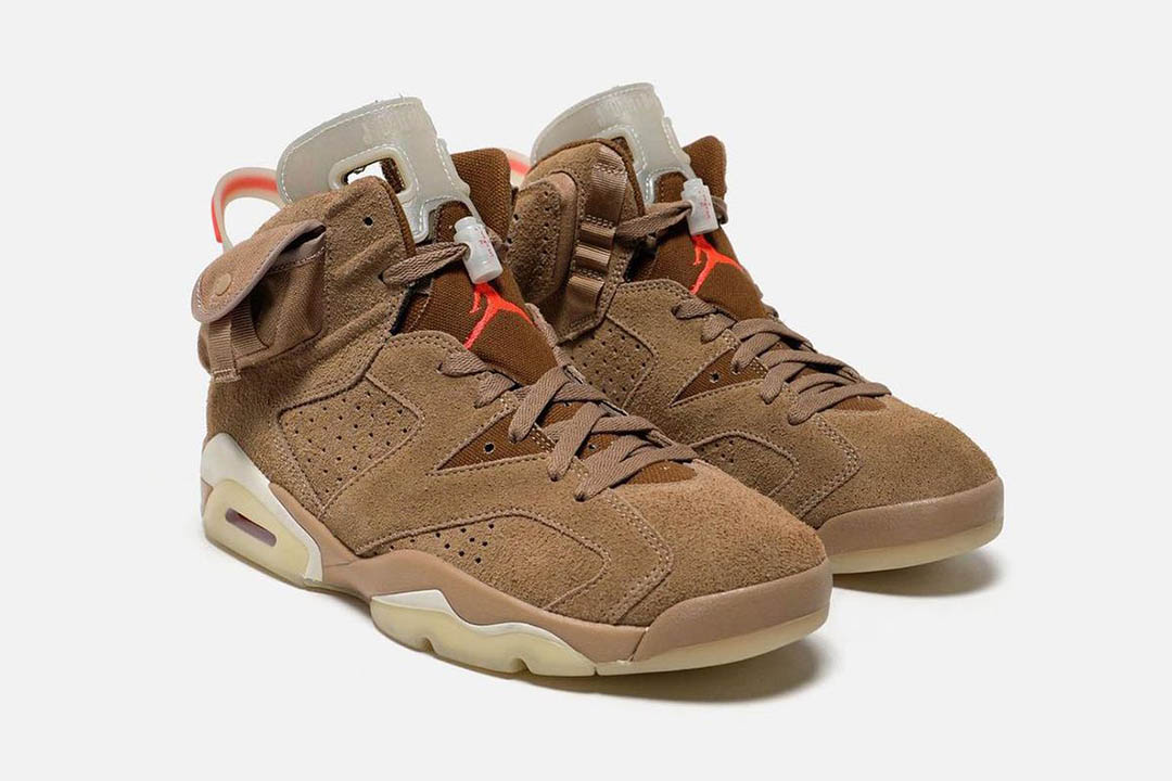 Travis Scott x Air Jordan 6 "British Khaki" DH0690-200