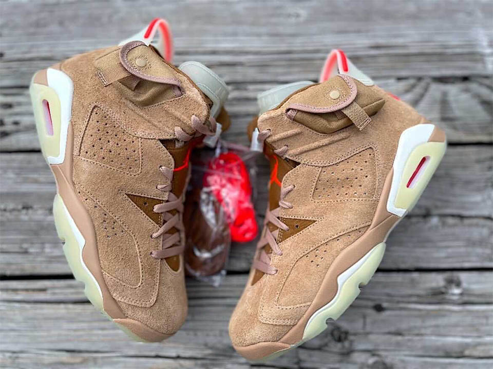 Where to Buy Travis Scott Air Jordan 6 Khaki" 2021 |