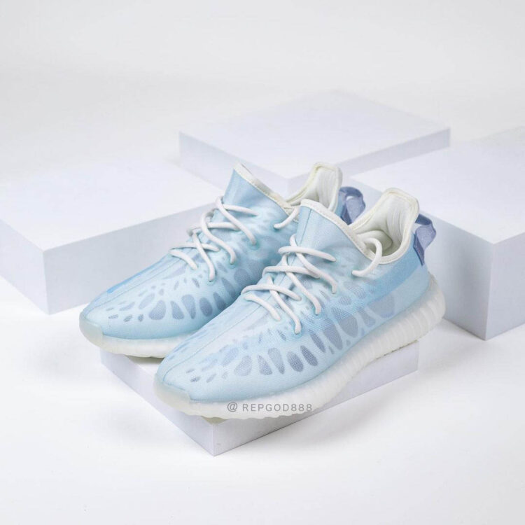Adidas yeezy ice blue mink hotsell