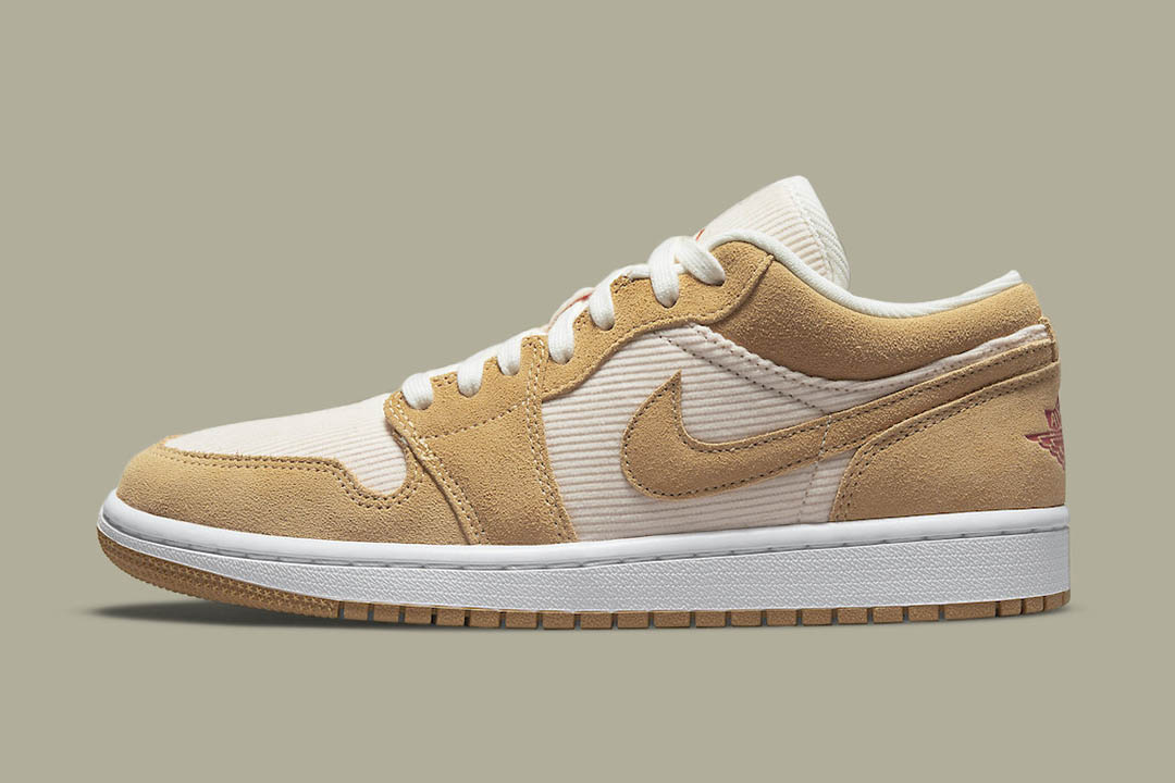 WMNS AIR JORDAN 1 LOW CORDUROY AND SUEDE