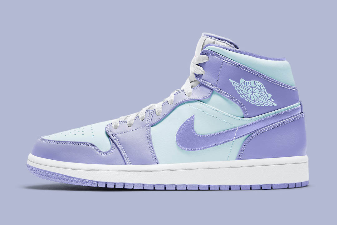 Air Jordan 1 Mid "Purple Pulse" 554724-500