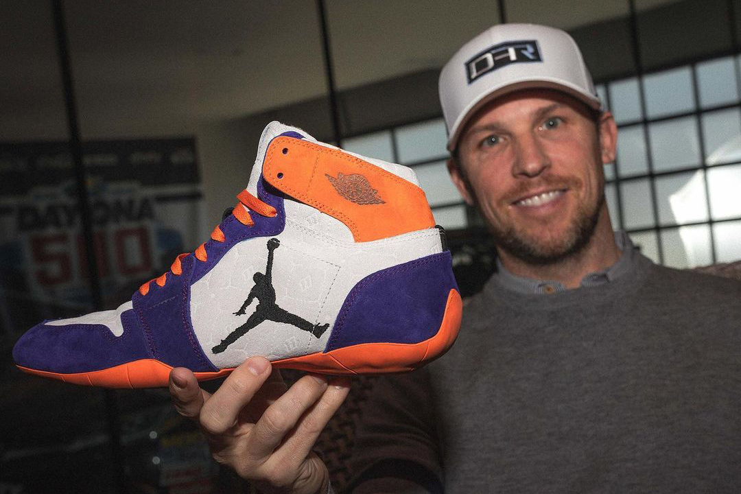 Denny Hamlin Air Jordan 1 Racer PE 