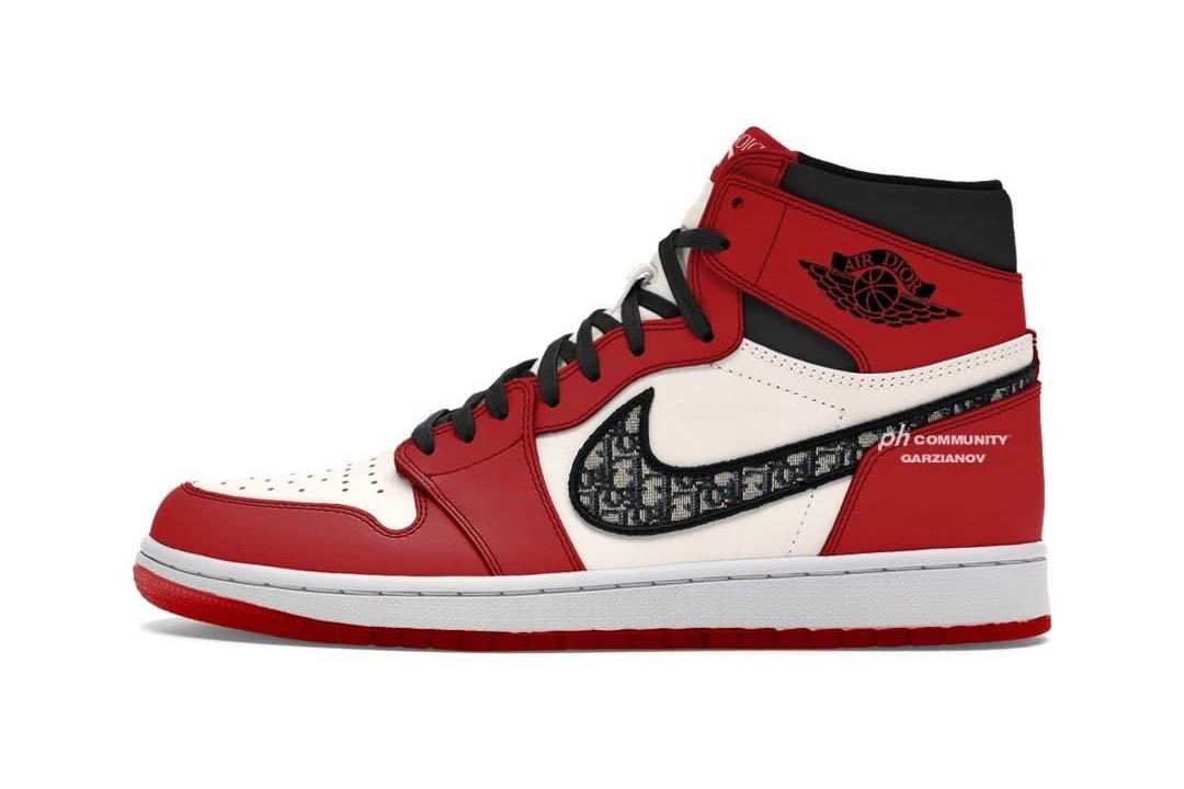 dior jordan 1 red release date