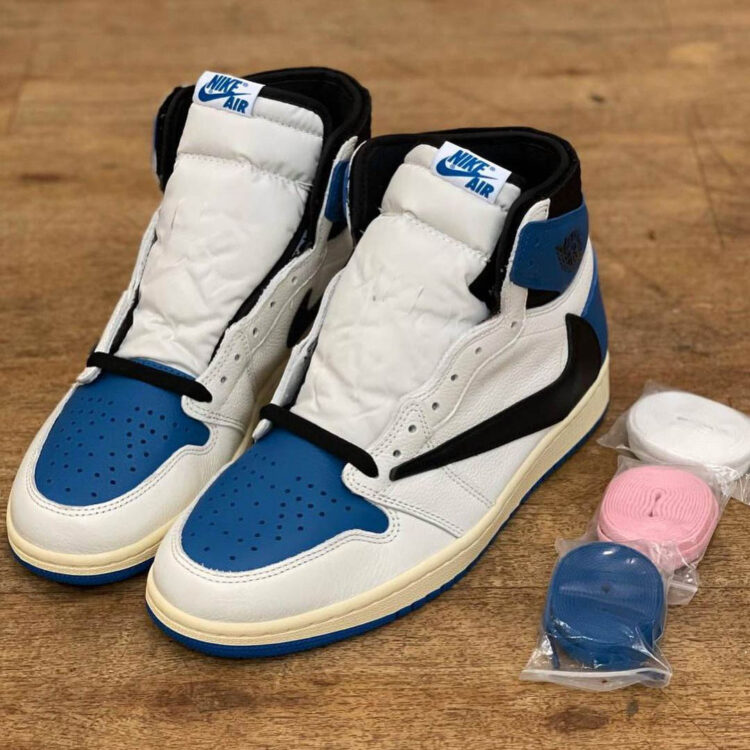 Fragment Design X Travis Scott X Air Jordan 1 Release Date Nice Kicks