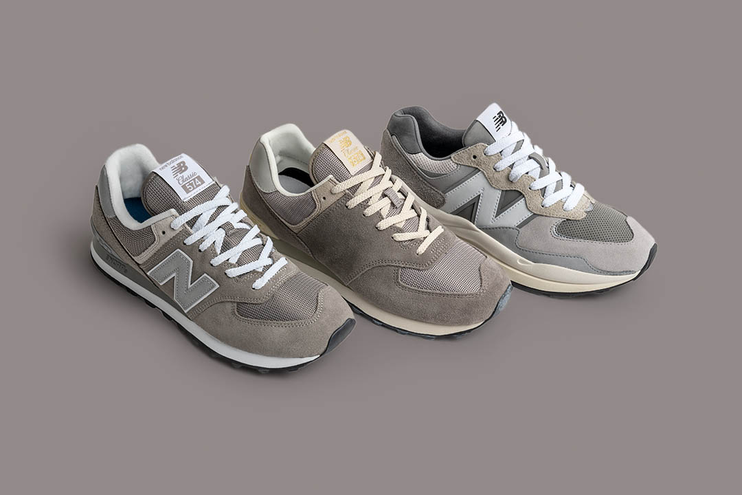 all gray new balance