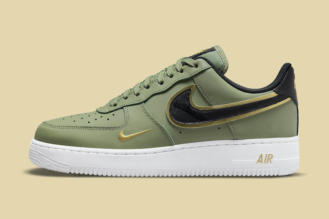 new olive green air force ones