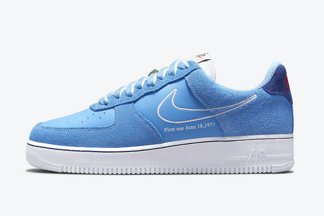 Nike Air Force 1 First Use Uni Blue On Foot Sneaker Review QuickSchopes 216  Schopes DB3597 400 