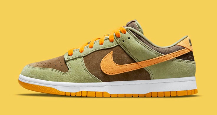 Nike Dunk Low Dusty Olive DH5360 300 Lead2 736x392