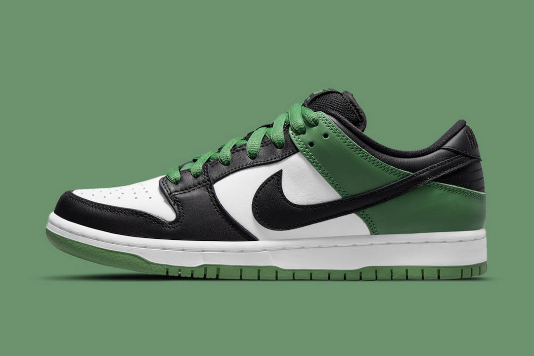 nike sb dunks green