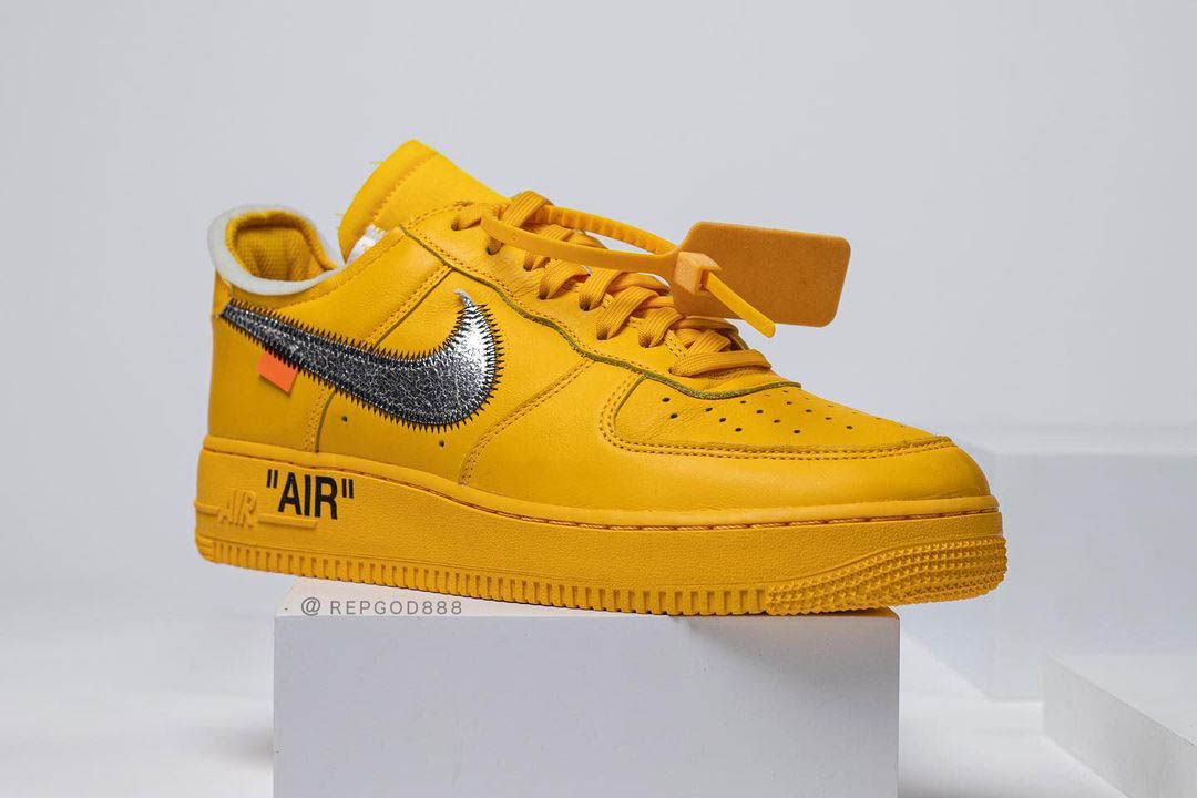 Off-White Nike Force 1 Low "University Gold" Release Date | Nice Kicks