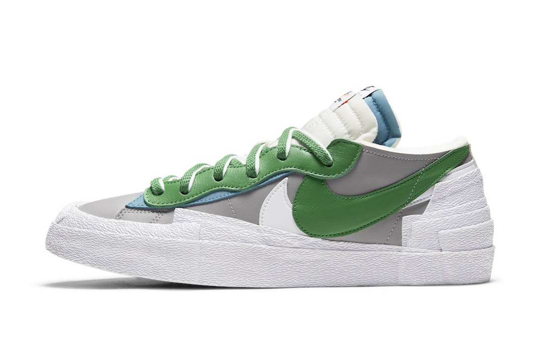 Sacai x Nike Blazer Low "Classic Green" DD1877-001