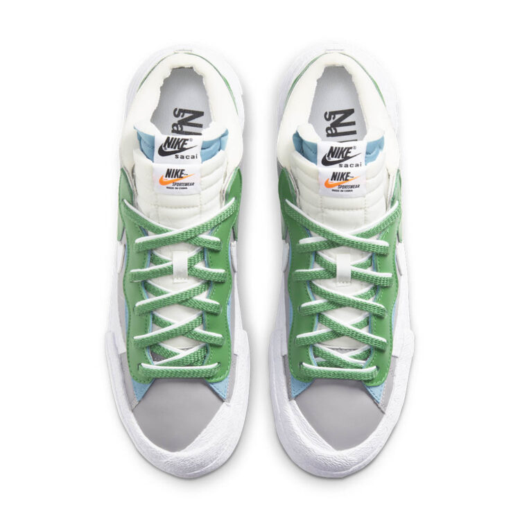 Sacai x Nike Blazer Low "Classic Green" DD1877-001