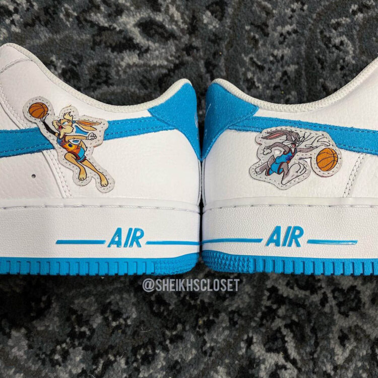 space jam air force ones release date